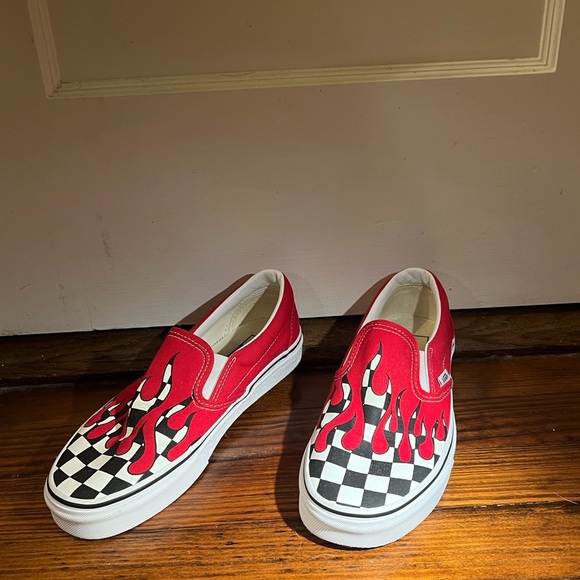 Vans Fire Checkered Slip-On - Picture 2 of 8